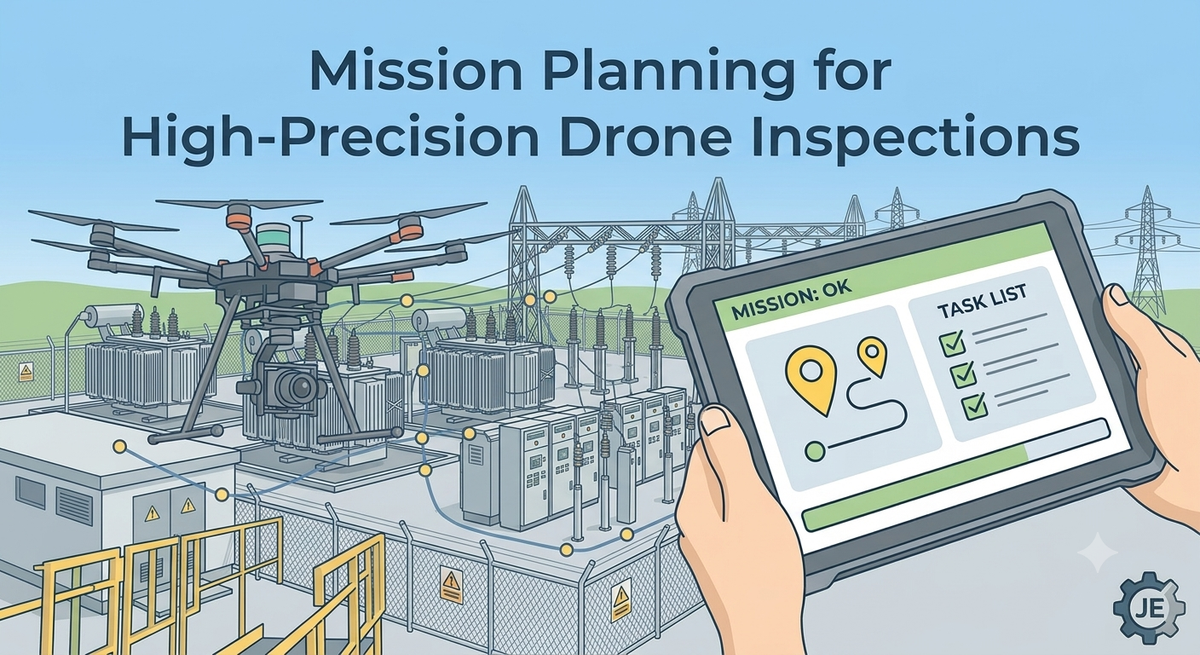 Mission Planning for High-Precision Drone Inspections